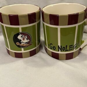 Florida Seminoles 2 Large Mug Both in excellent condition. Perfect for gifting